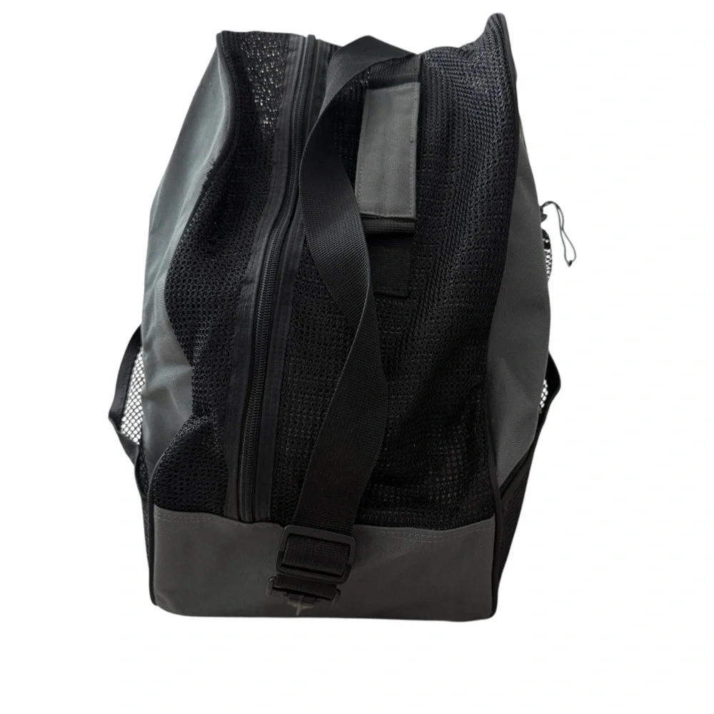 K2 Skate Boot Bag Black Grey Inline Rollerblade Ice Ski Duffel Shoulder Strap